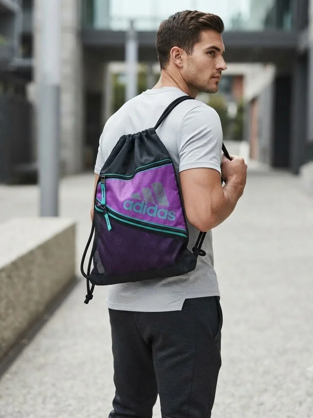 adidas drawstring cinch